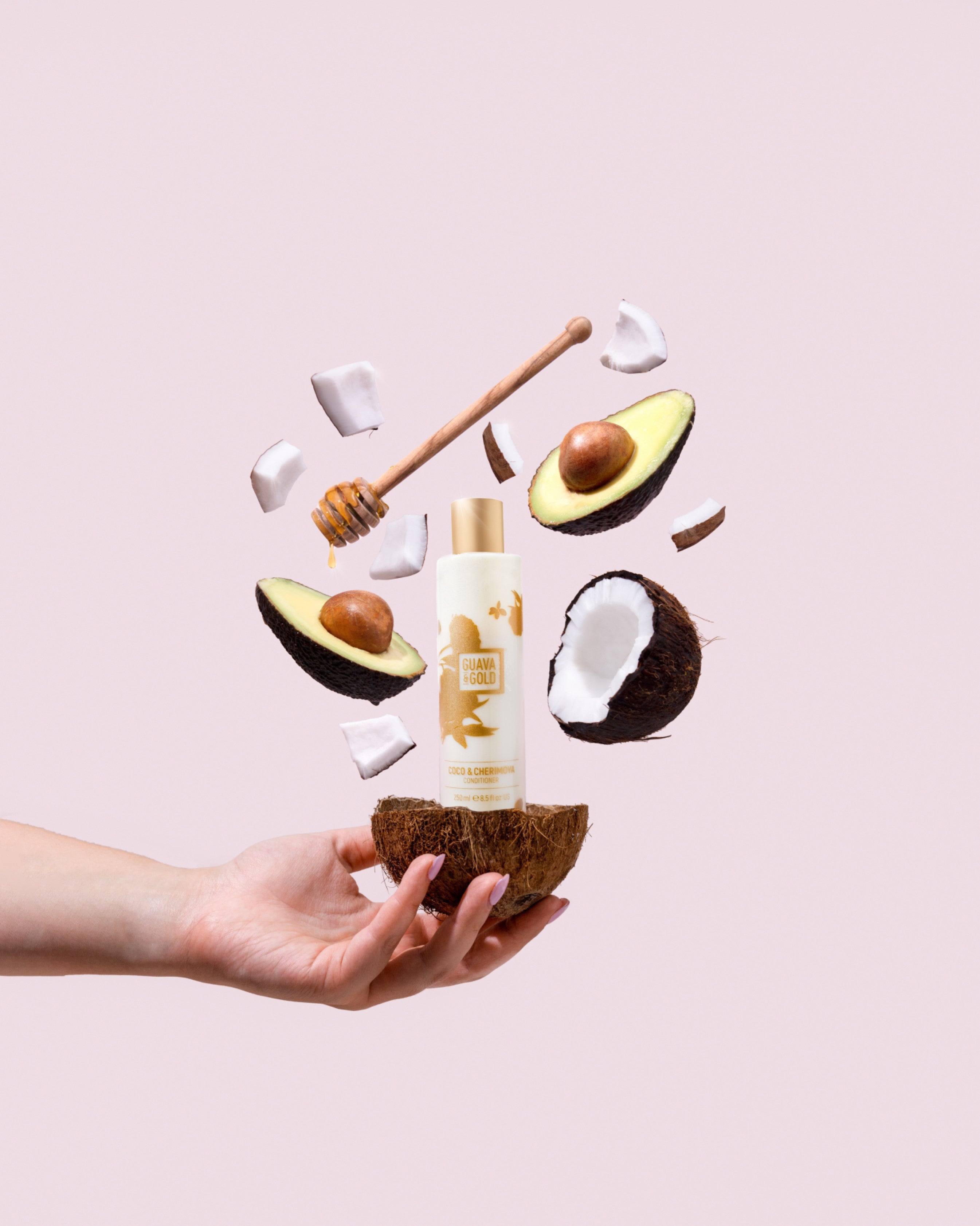 Guava & Gold coconut body lotion