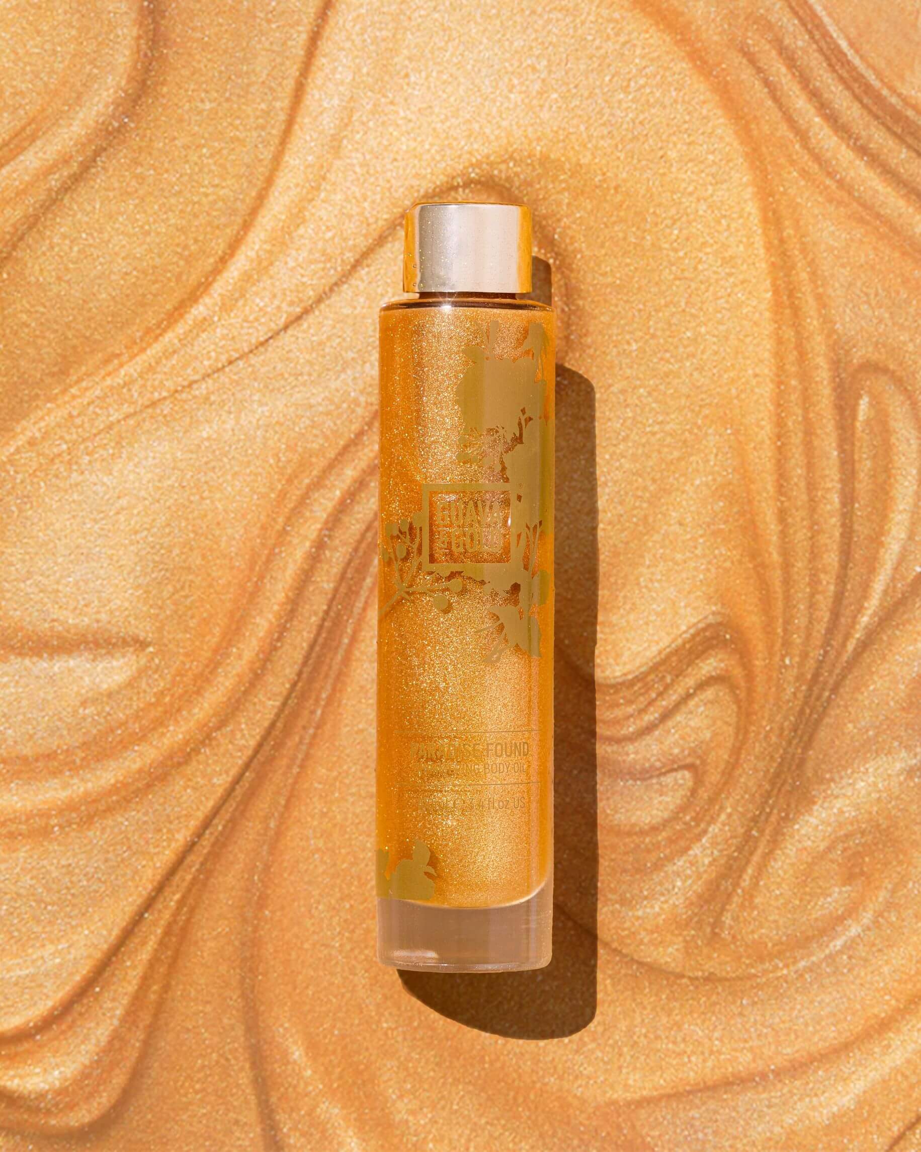 Guava & Gold Paradise Found Shimmering Body Oil