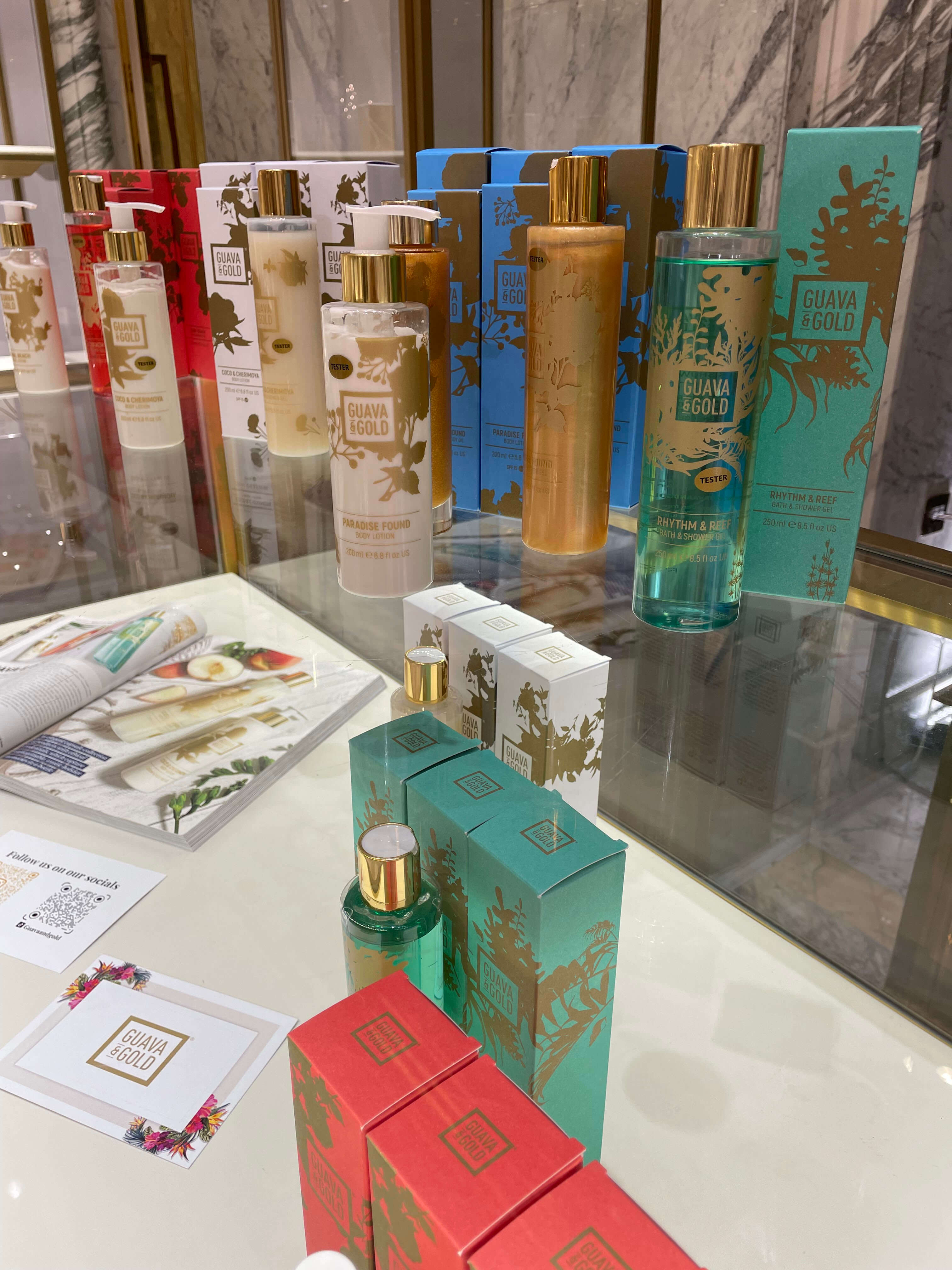 Guava & Gold store at 6th Teeb al Hazm fragrance exhibition