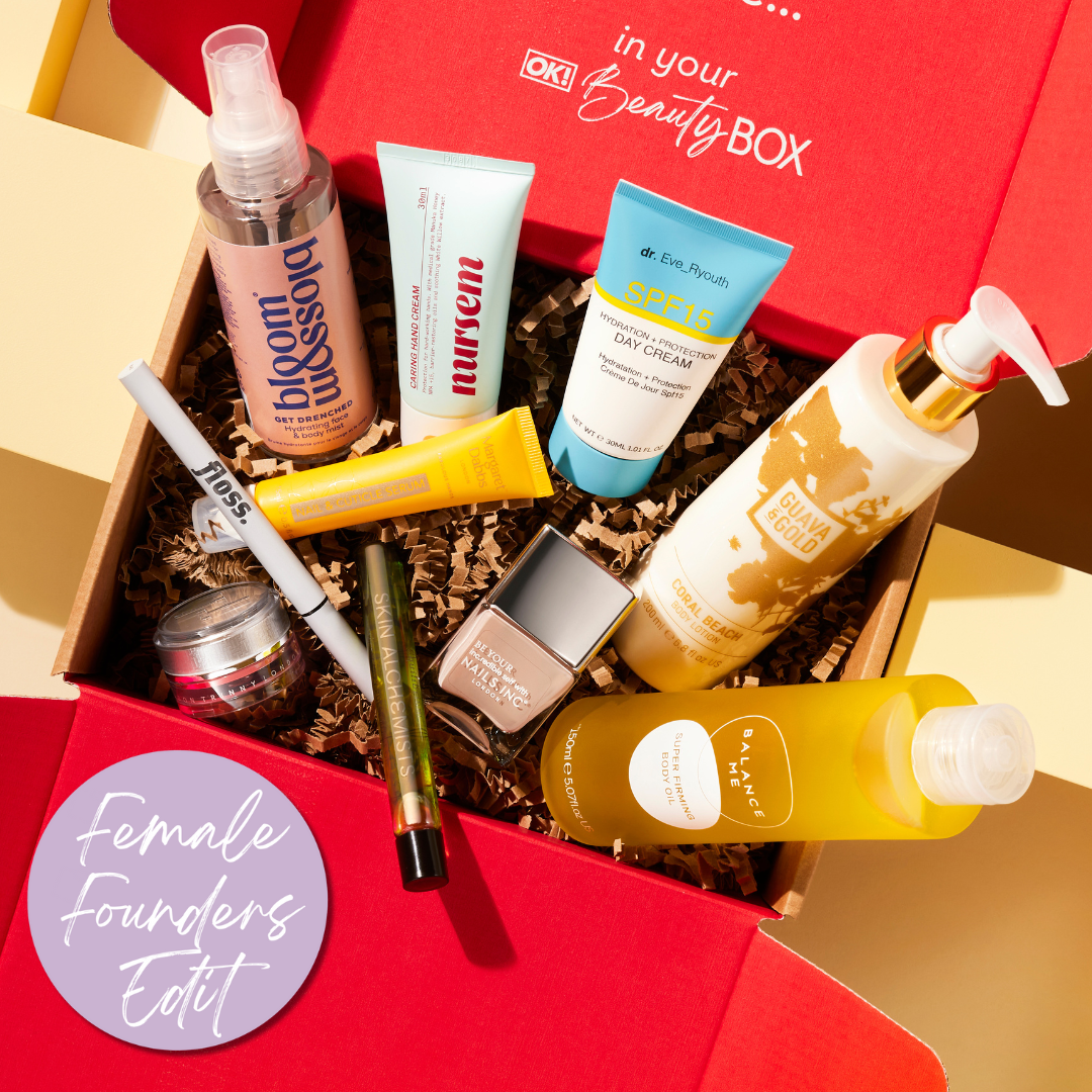 OK! beauty box x Guava & Gold body lotion