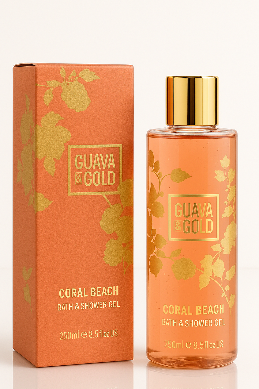 Coral Beach Shower Cleanser