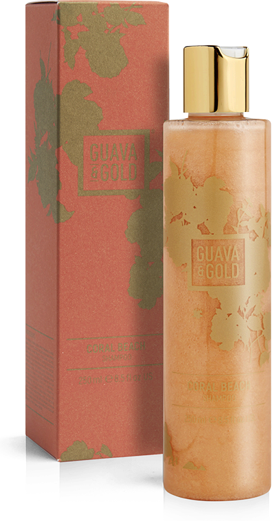 Buy our coral beach shampoo