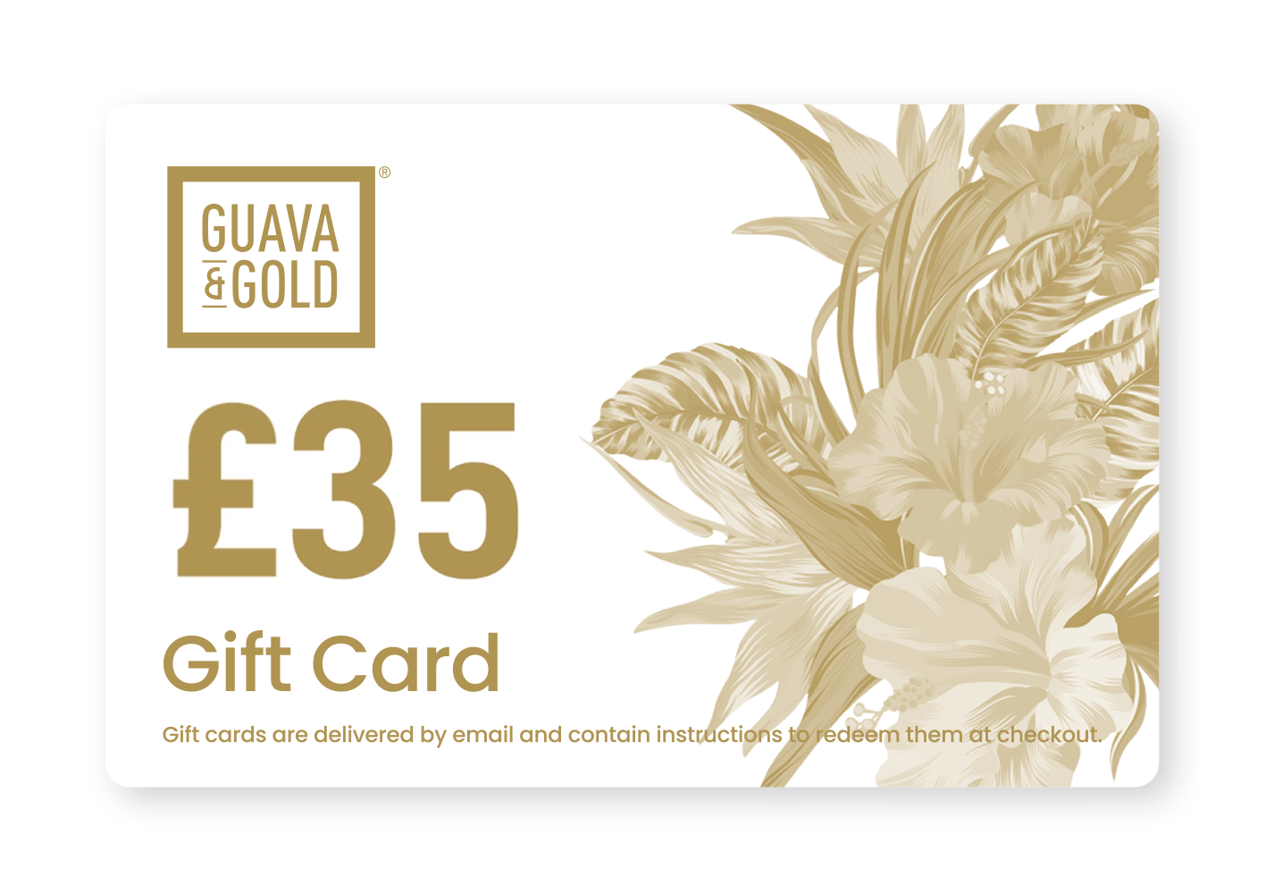 Guava & gold  Online gift cards