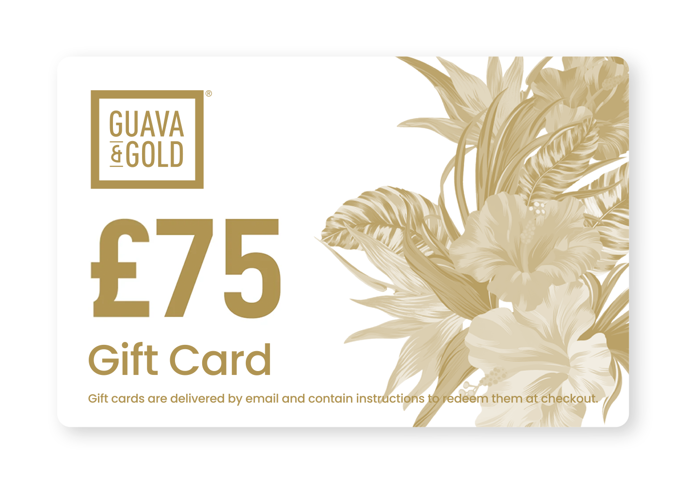 Guava & gold  Online gift cards